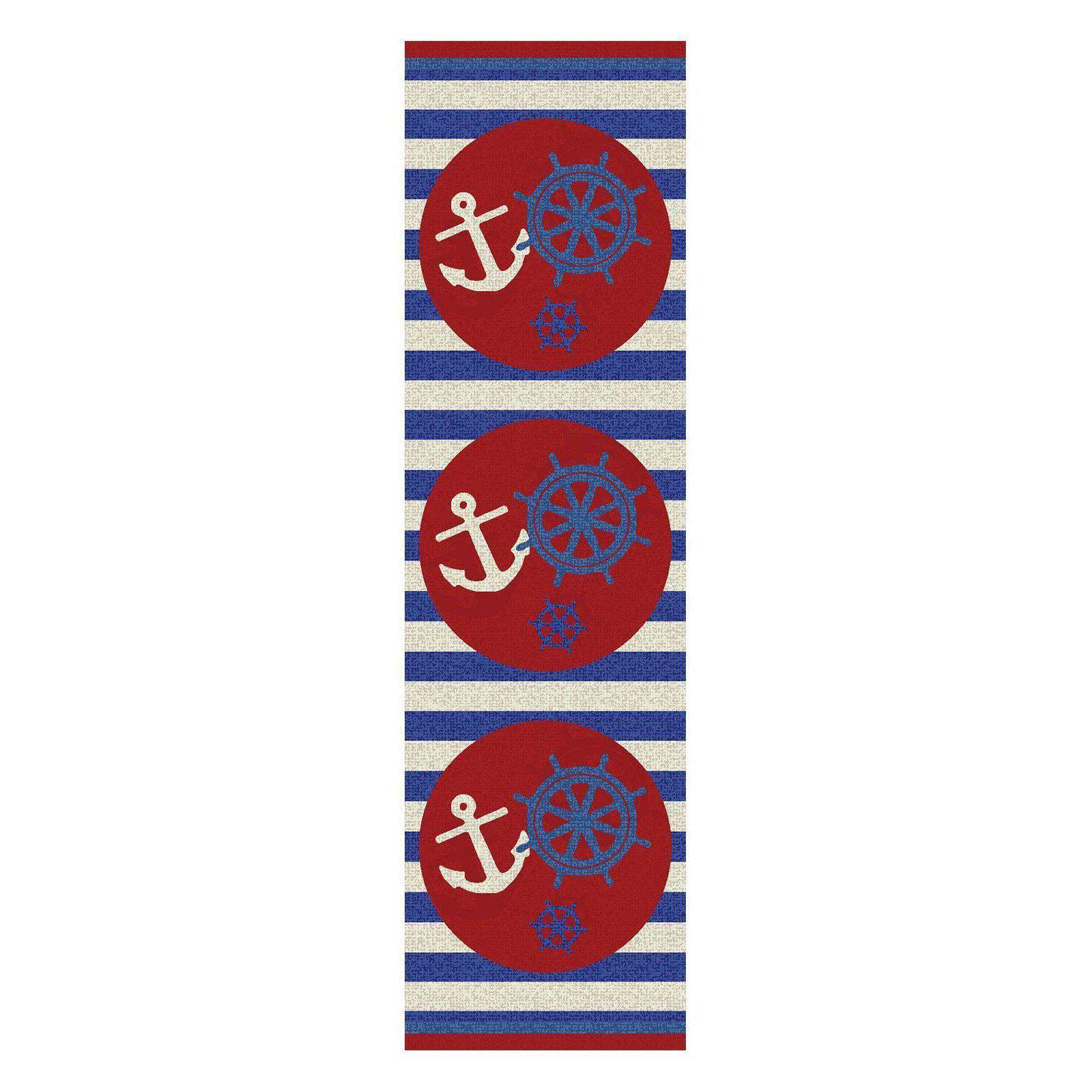 Smooth Naval Coast Rug – Nautical Fast