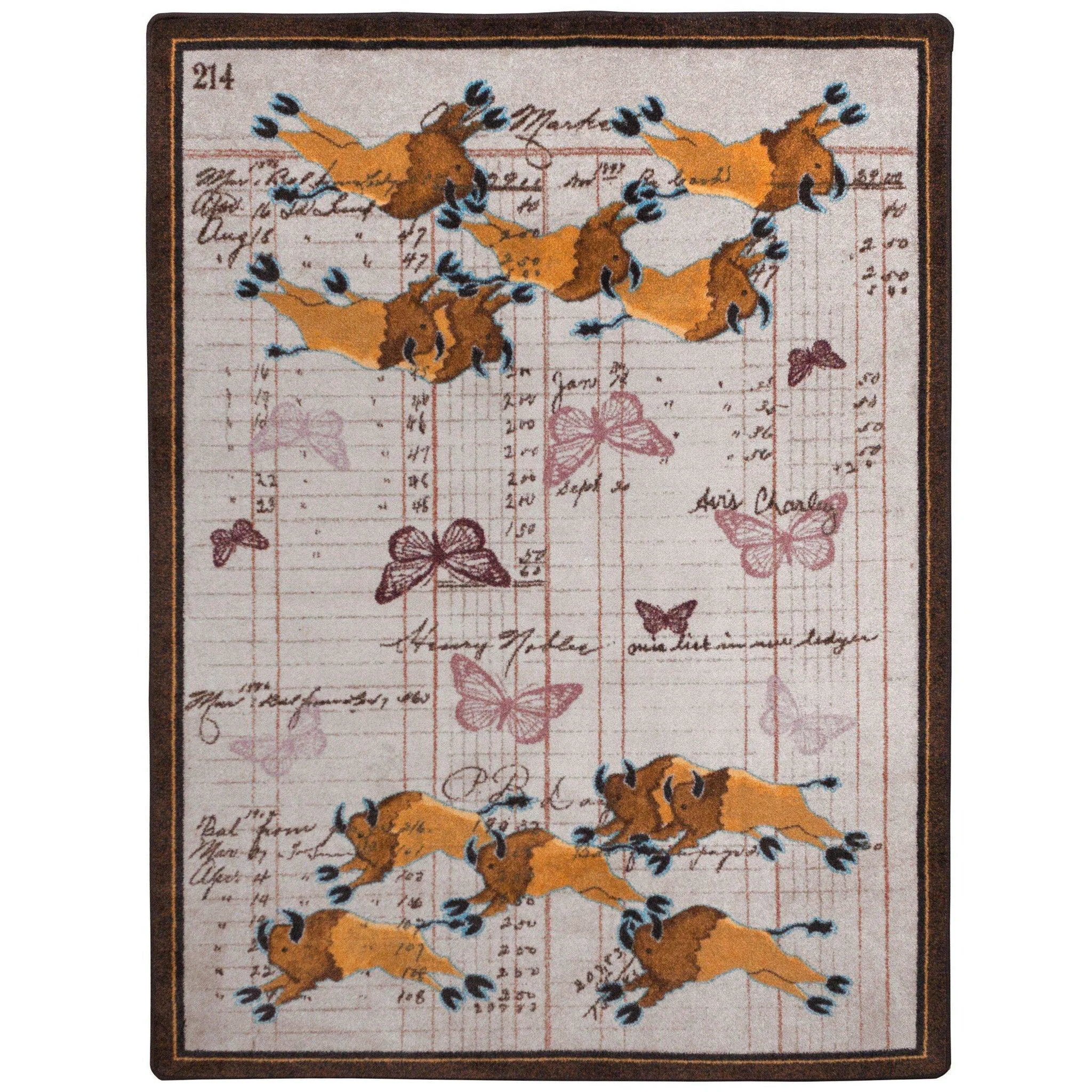 Recyclable Bison Plains Rug – Natural Sophisticated