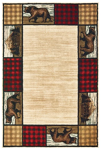 Premium Woodlands 9603c Rug Relaxed