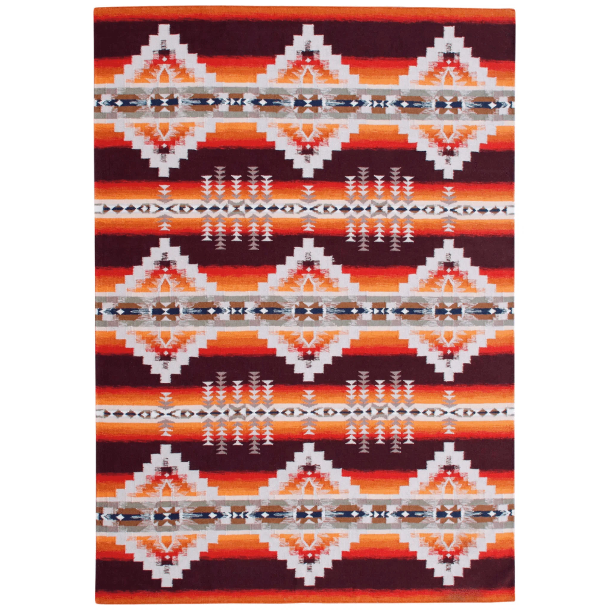 Original Pendleton Tierra Juniper Mesa Cinnabar Rug Premium