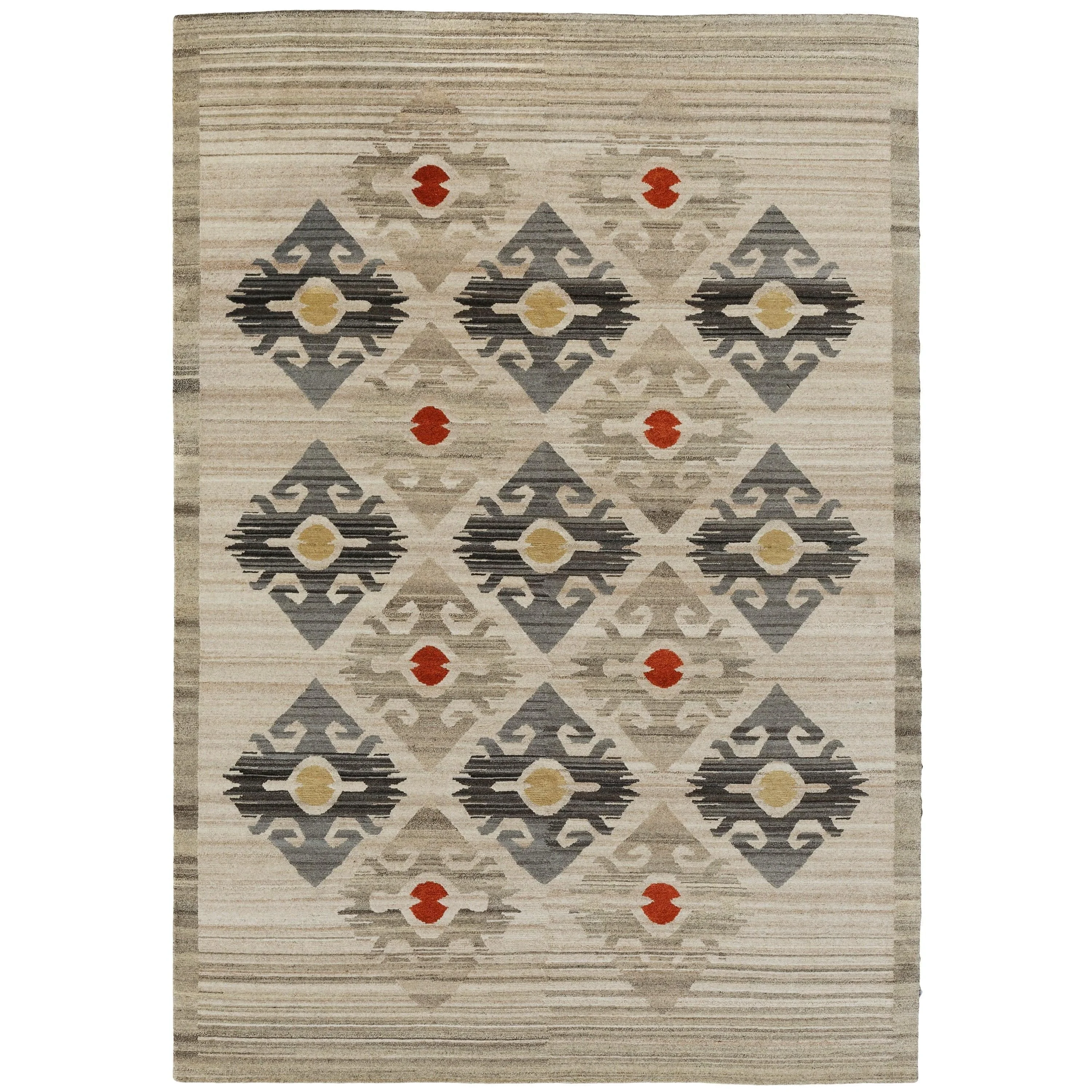 Long-Lasting Santa Fe Madrid Beige Rug Certified