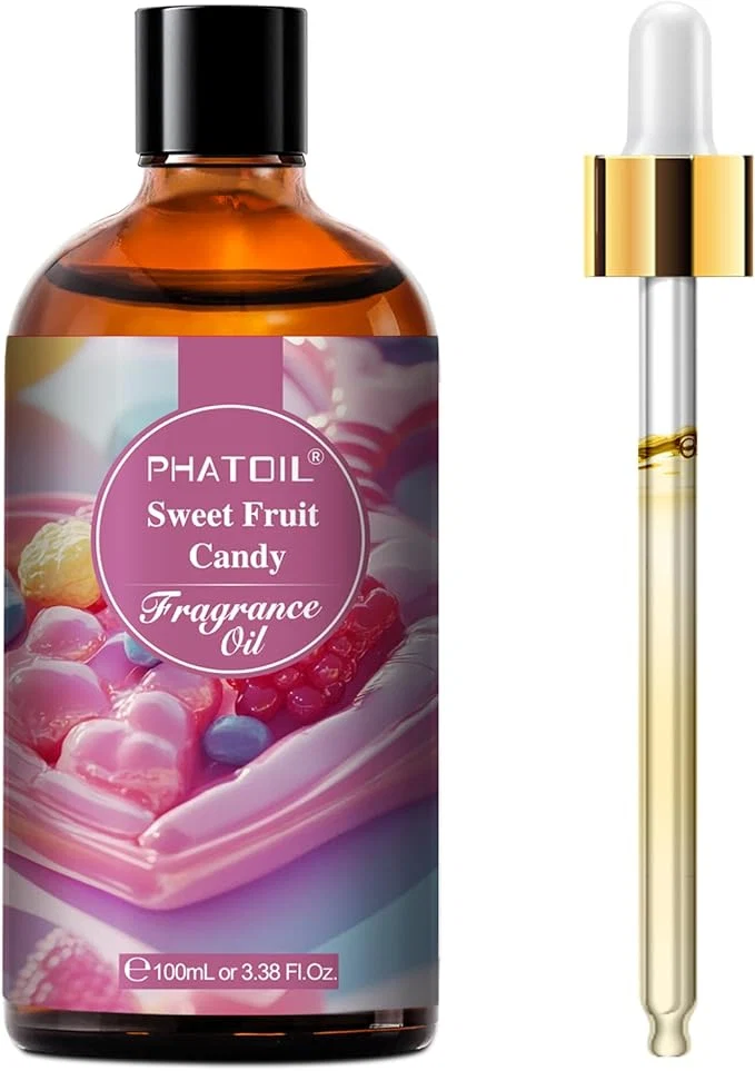Eco-Friendly PHATOIL 3.38FL.OZ Sweet Fruit Candy Fragrance Oils Secure
