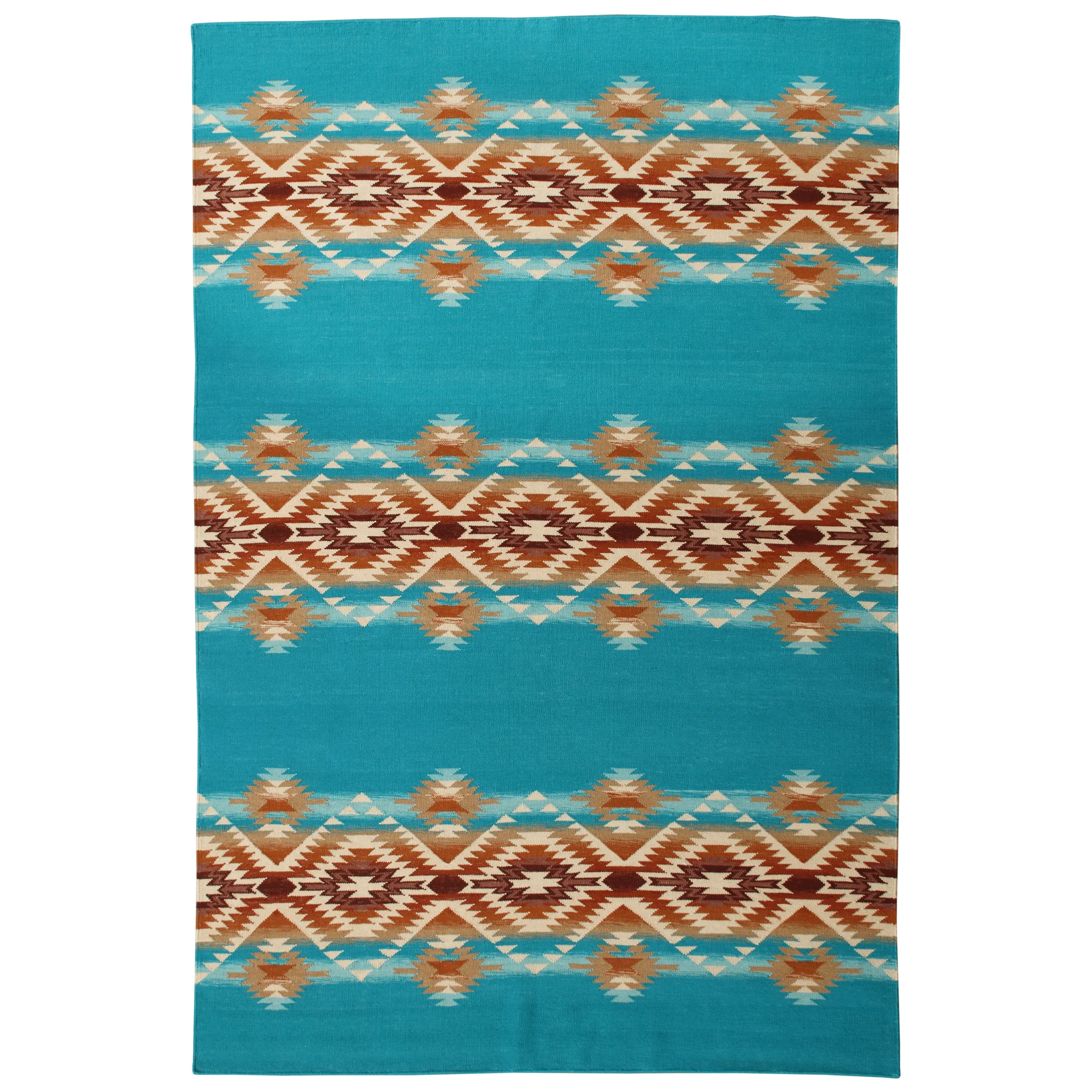 Green Pendleton Tierra Pagosa Springs Stripe Rug Elegant