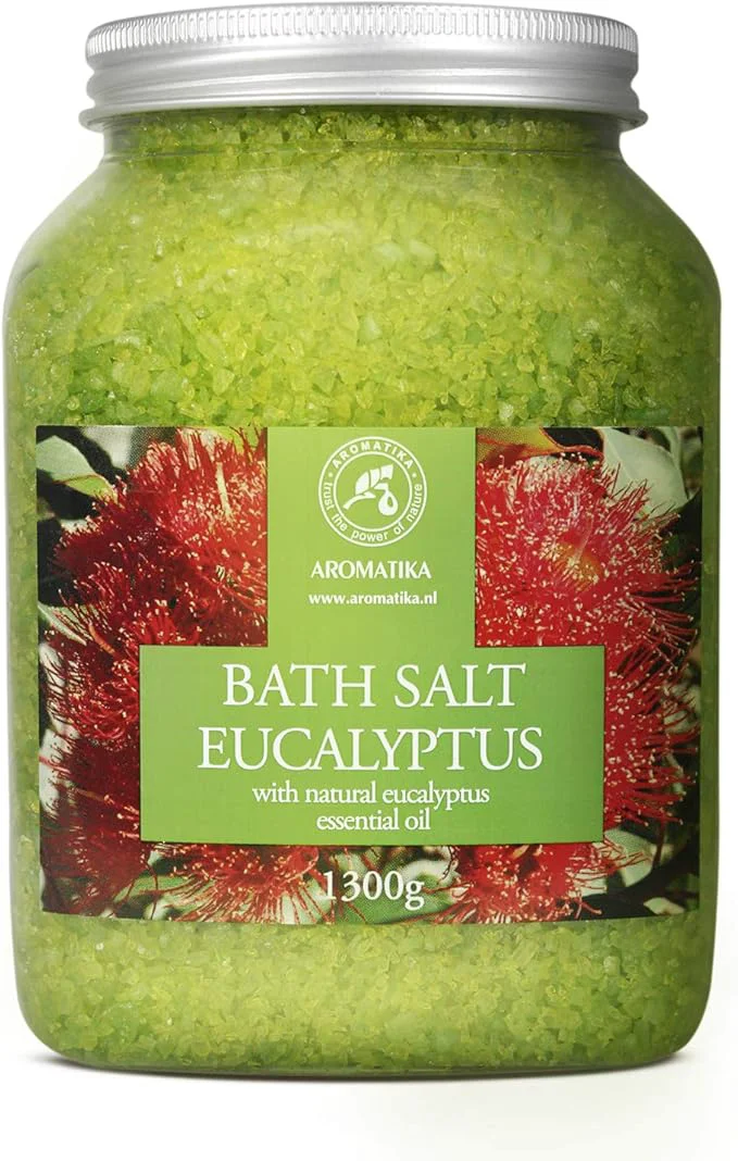 Pure Sea Salt Eucalyptus with Natural Eucalyptus Essential Oil 46 Oz Enhanced