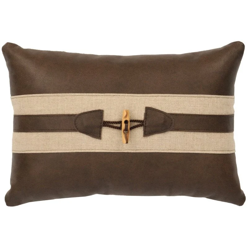 Dependable Linen Natural Caribou Pillow 12×18 Elite
