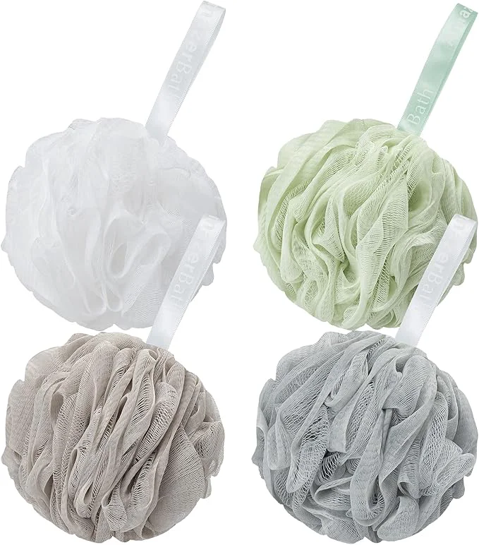 Elite AmazerBath Loofah Sponge 60g Piece Exfoliating Bath Sponge Body Scrubber Smart
