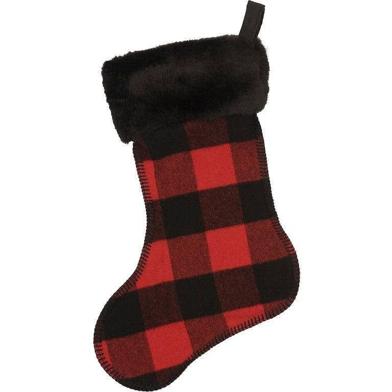 Original Buffalo Plaid Christmas Stocking Efficient