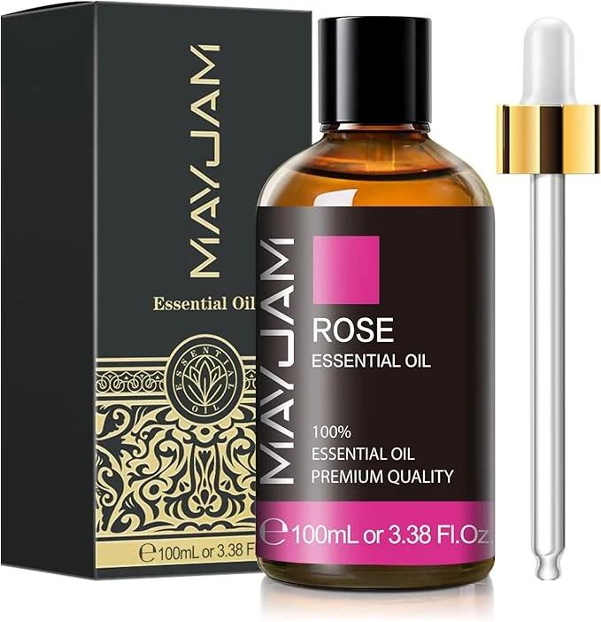 High-Quality Rose Essential Oil MAYJAM Premium Pure Essential Oils