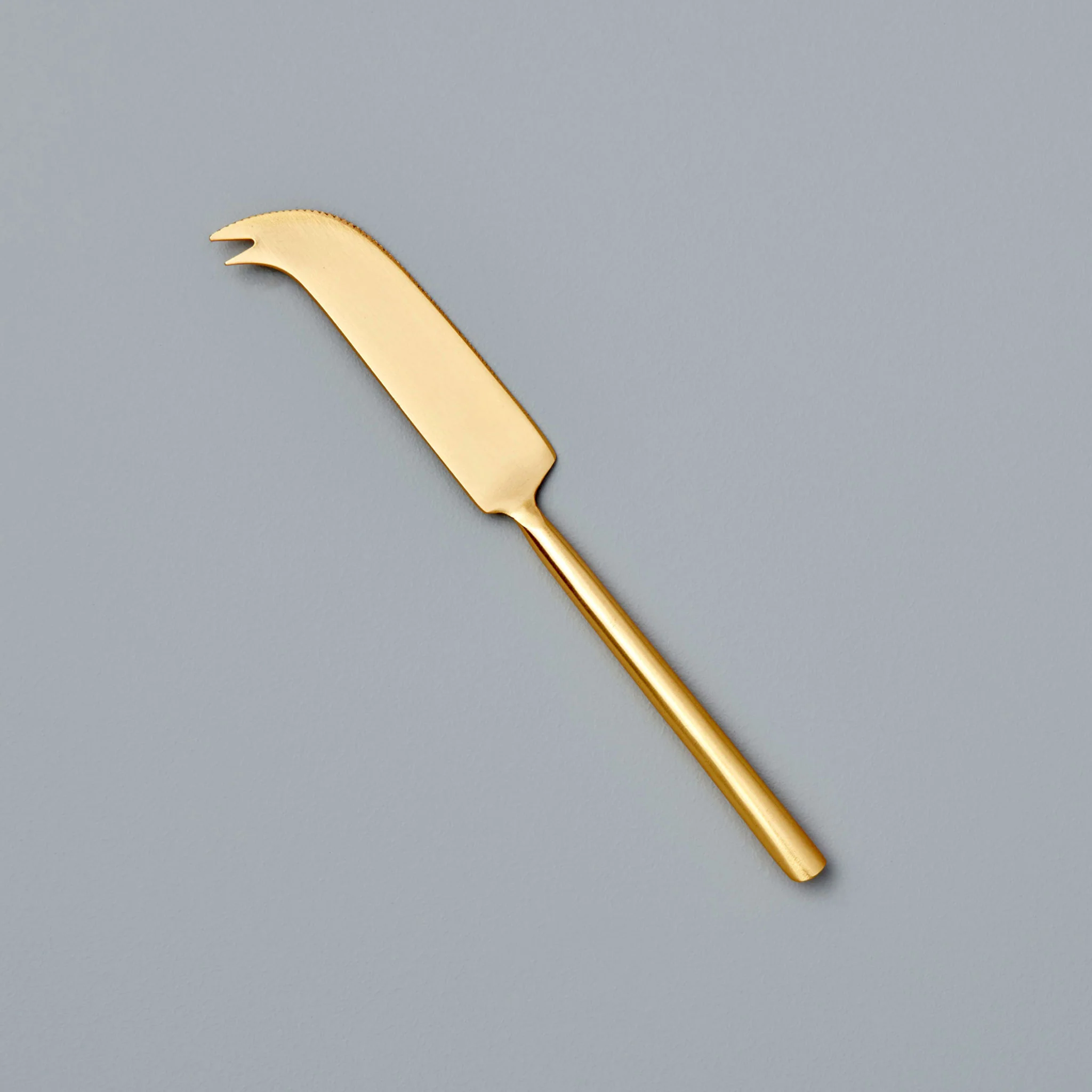 Casual Matte Gold Cheese Knife Exceptional