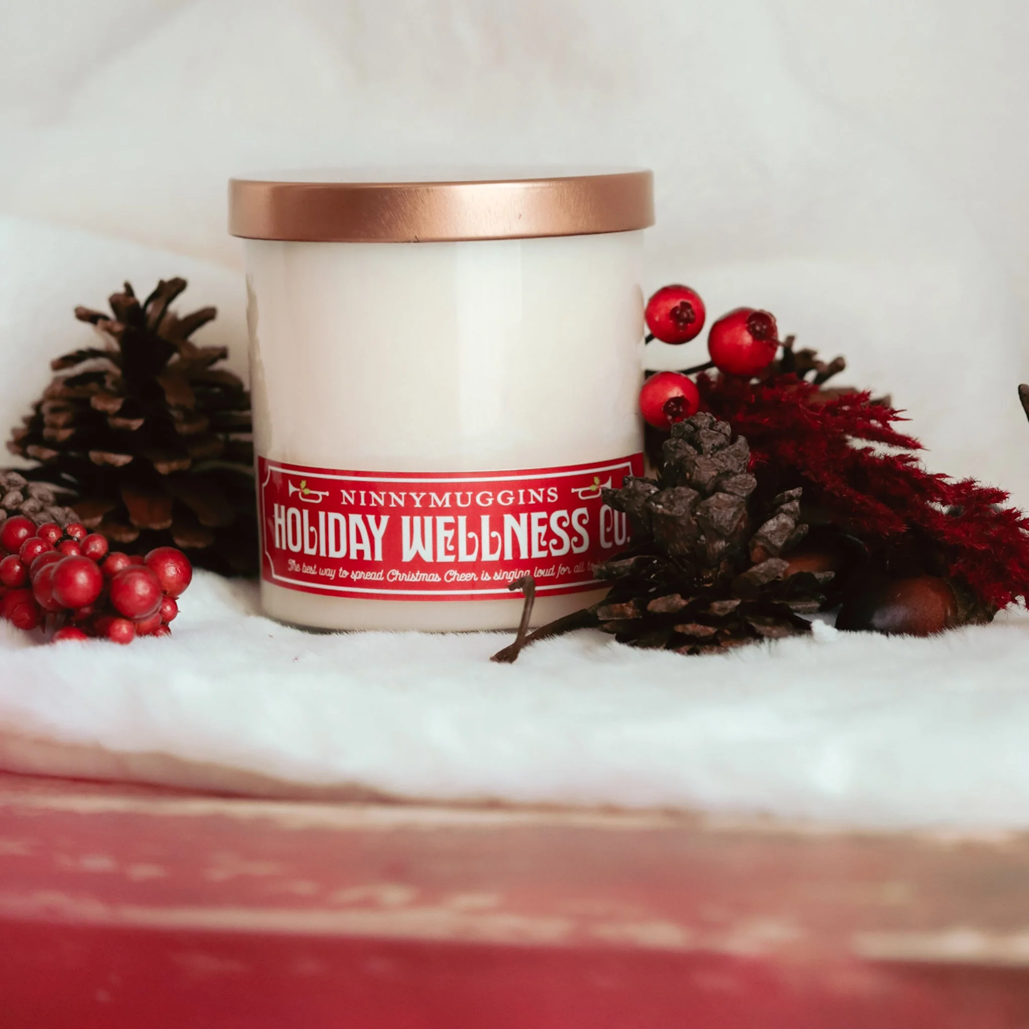 Refined Elf Ninnymuggins 9 oz Jar Soy Candle – Winter Scents Modern