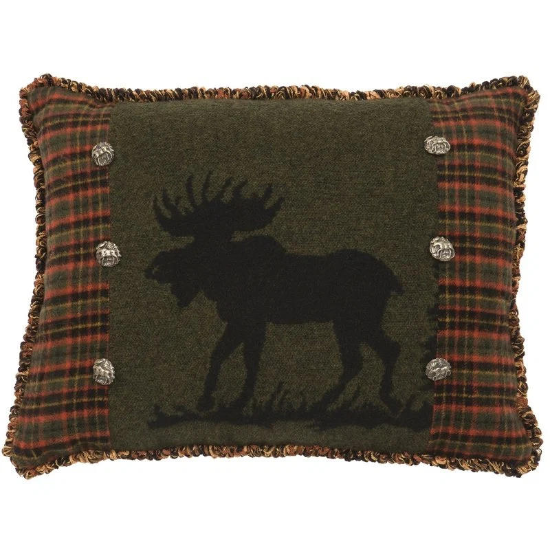 Artisan Moose Pillow – 16×20 Top-Quality