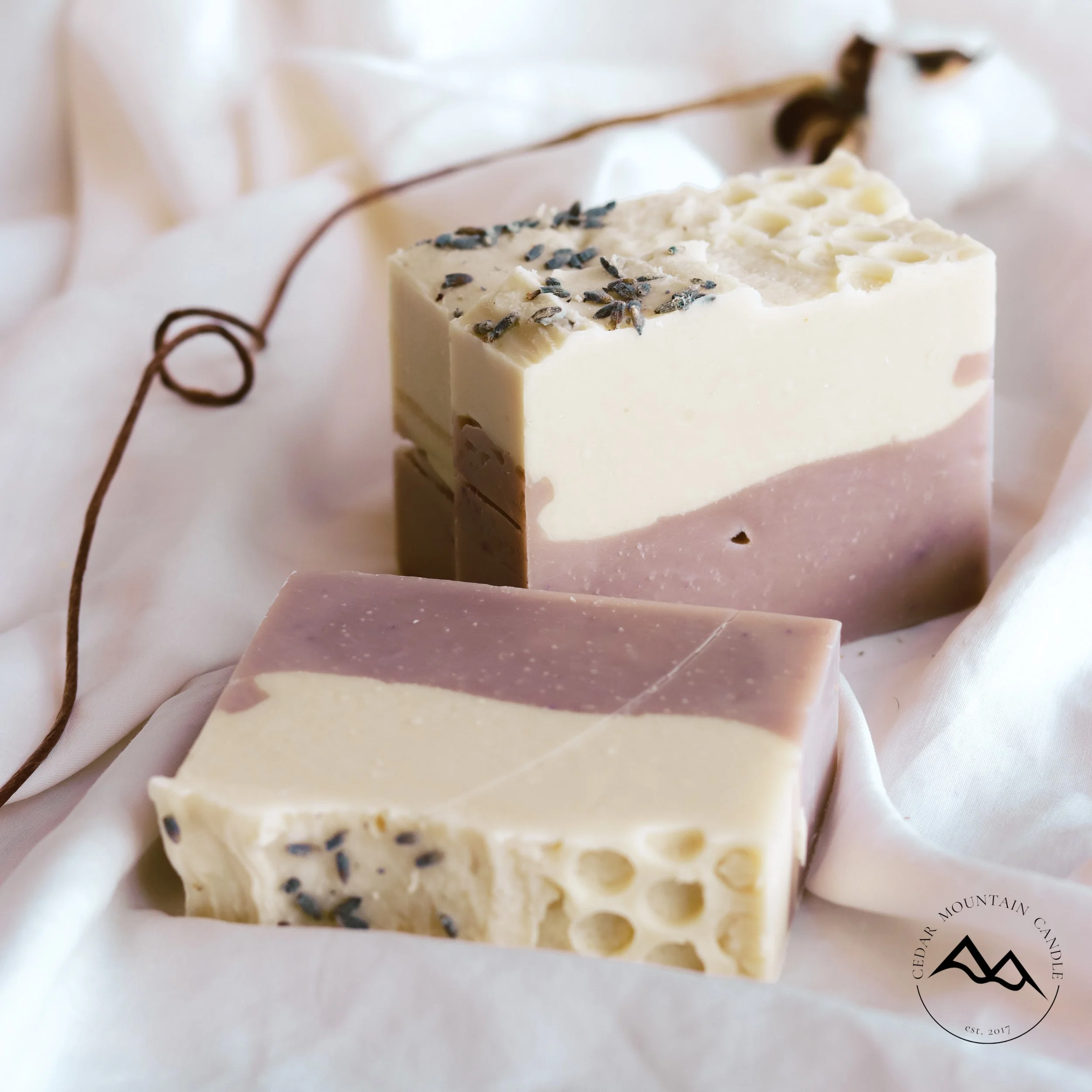 User-Friendly All Natural Cold Process Handmade Bar Soap – Lavender Expertly Made