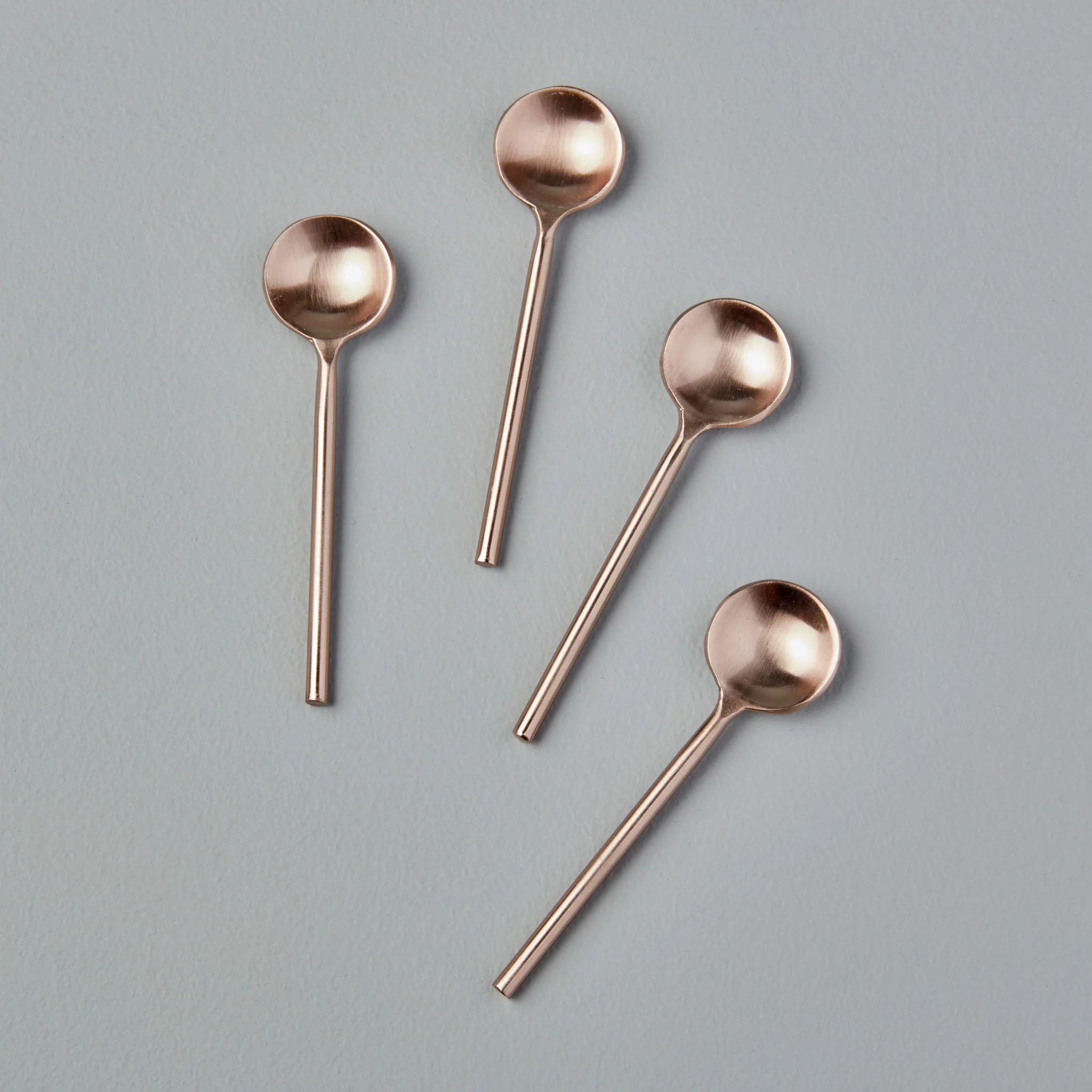 High-End RosÃƒÆ Ã‚Â© Thin Mini Spoons Set of 4 Next-Generation