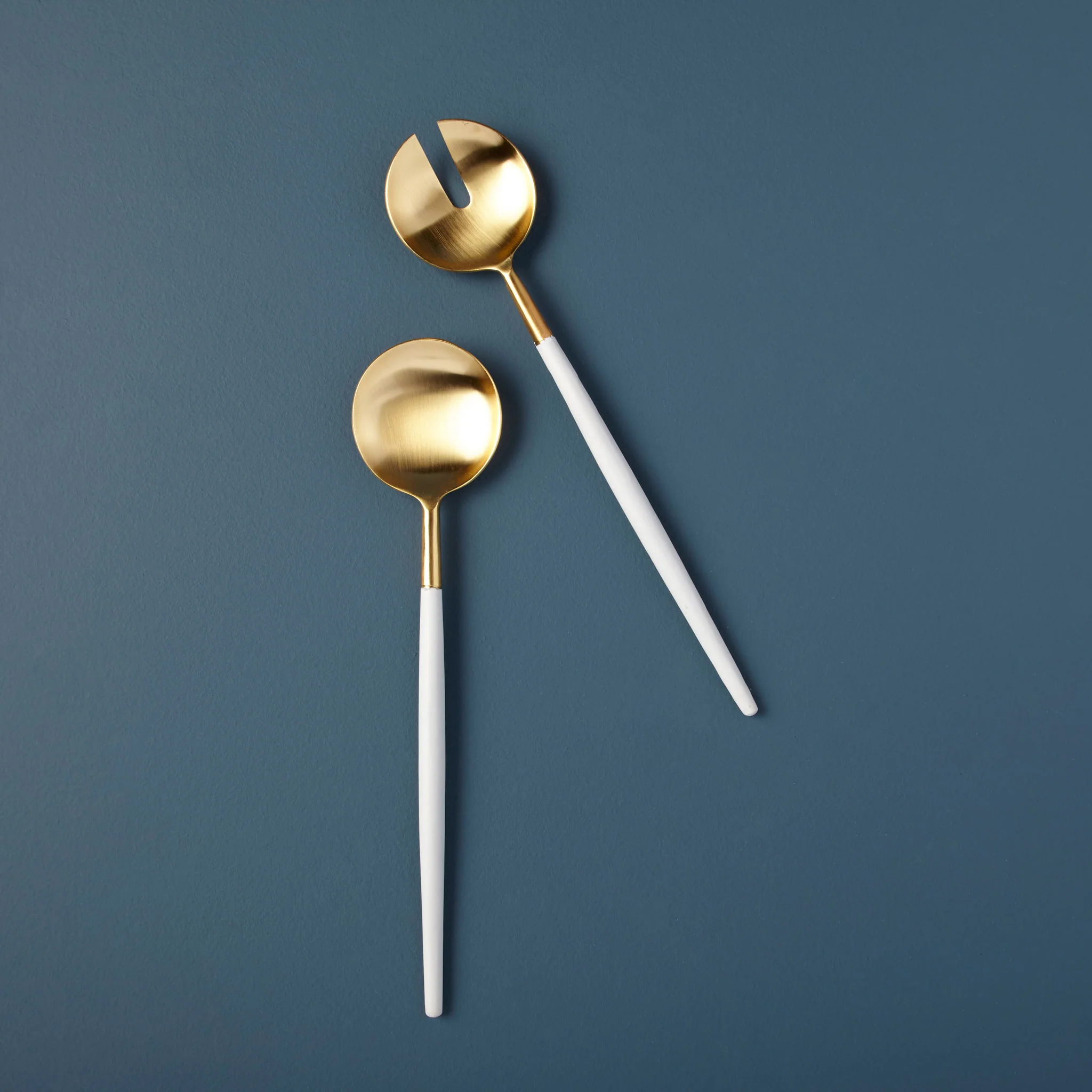 Organic White amp Gold Serving Set Safe