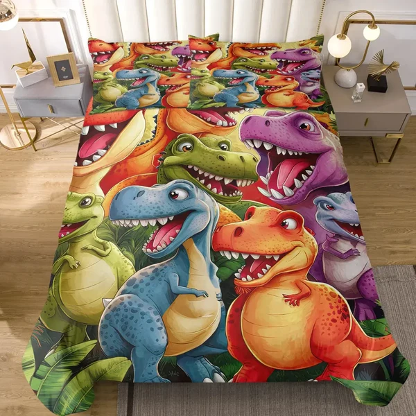 High-Quality Dinosaurs Duvet Cover Official