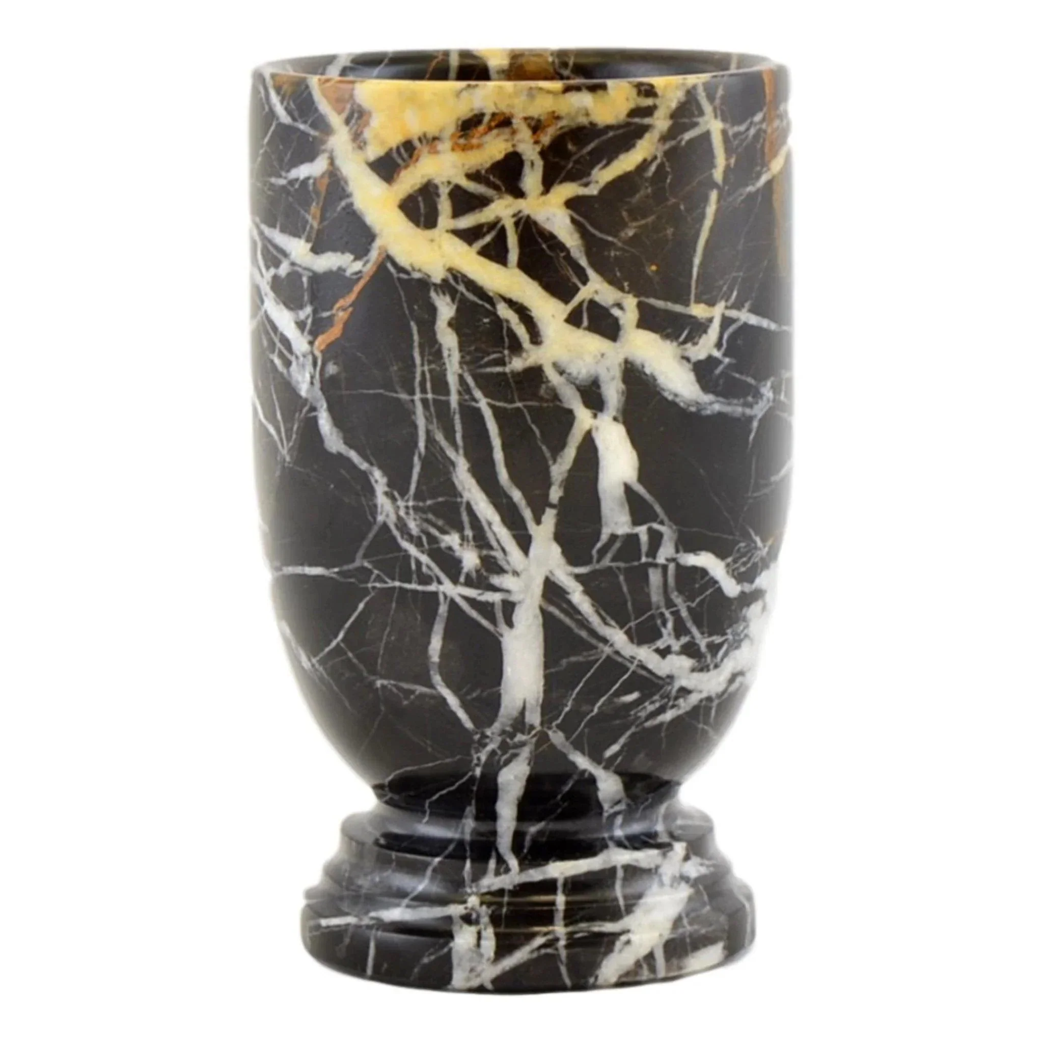 Detailed Bathroom Tumbler in Michelangelo Marble Professional
