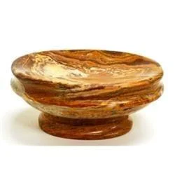 Fashionable Soap Dish – Luxury Bathroom Accessories of Multi Brown Onyx User-Friendly