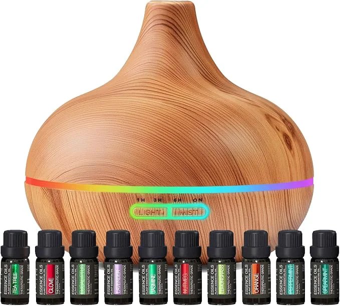 Quality Aromatherapy Diffuser Essential Oil Set Powerful