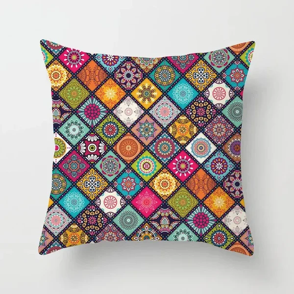 Solid Mandala Cushion Cover Elite