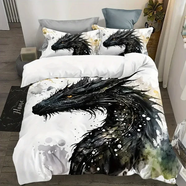 Flexible Mystical Dragon Duvet Cover Smart