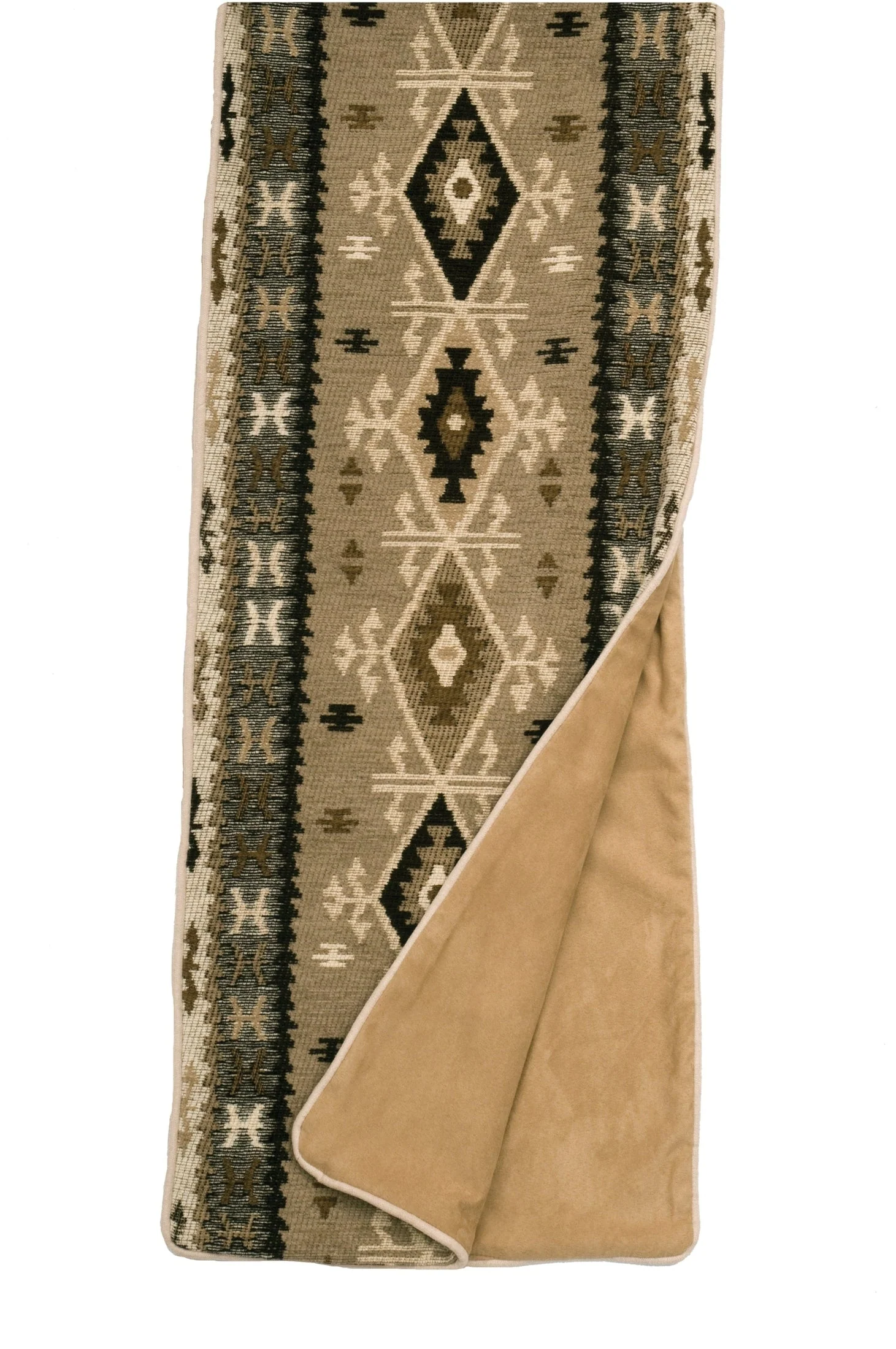 Breathable Mountain Storm Bed Scarf Organic