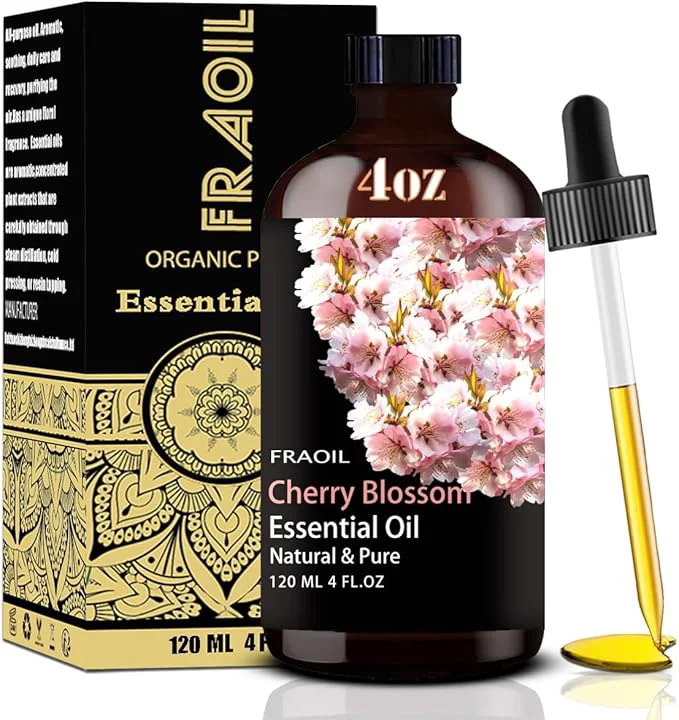 Responsible Cherry Blossom Essential Oil Cherry Blossom Oil 4 Fl Oz 120ML Sophisticated