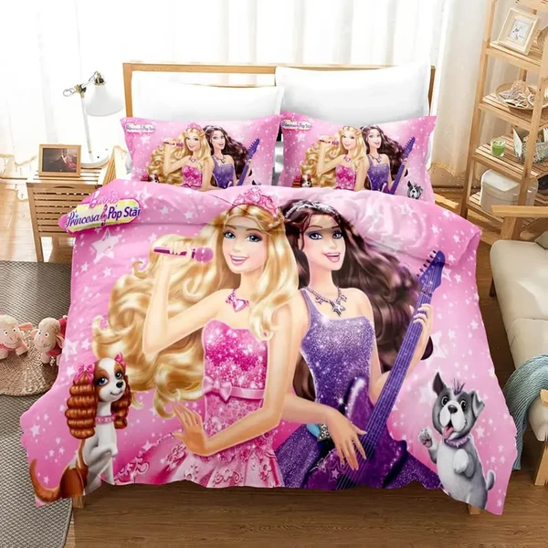 Expertly Made Barbie Princess Quilt Cover World-Class
