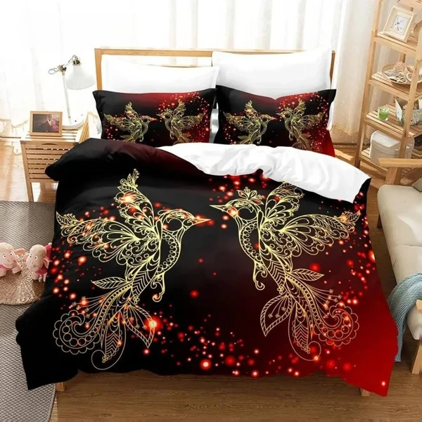 Outstanding Golden Bird Doona Cover Expertly Made