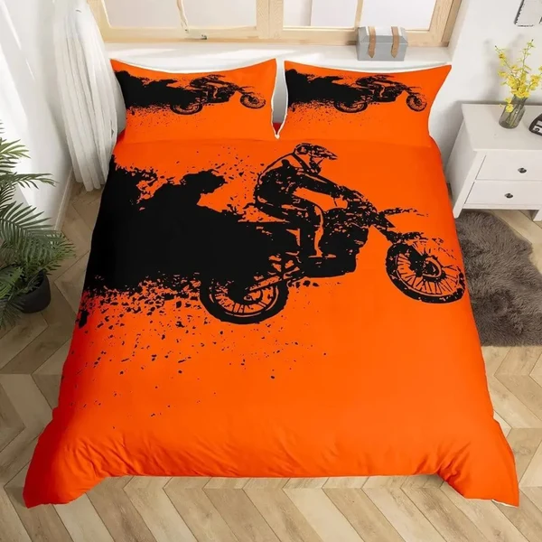Durable Dirt Bike Duvet Cover Quality