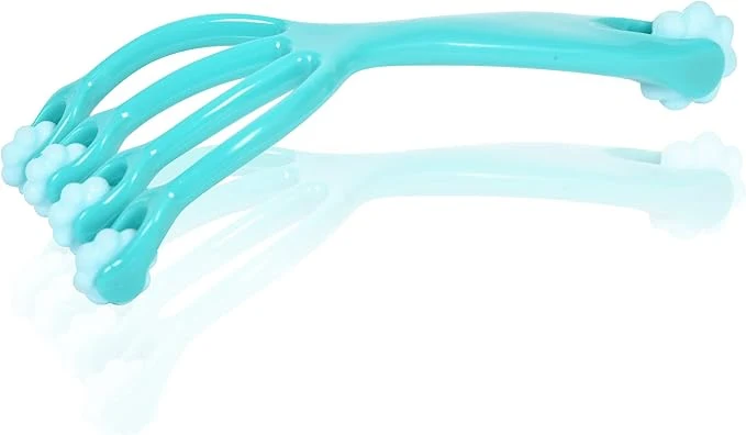 Dependable BioSwiss Claw Massage Roller Handheld Muscle Massager Practical