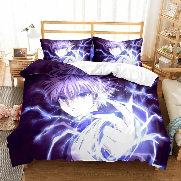 Exclusive Anime Hunter X Killua Zoldyck Doona Cover Authentic