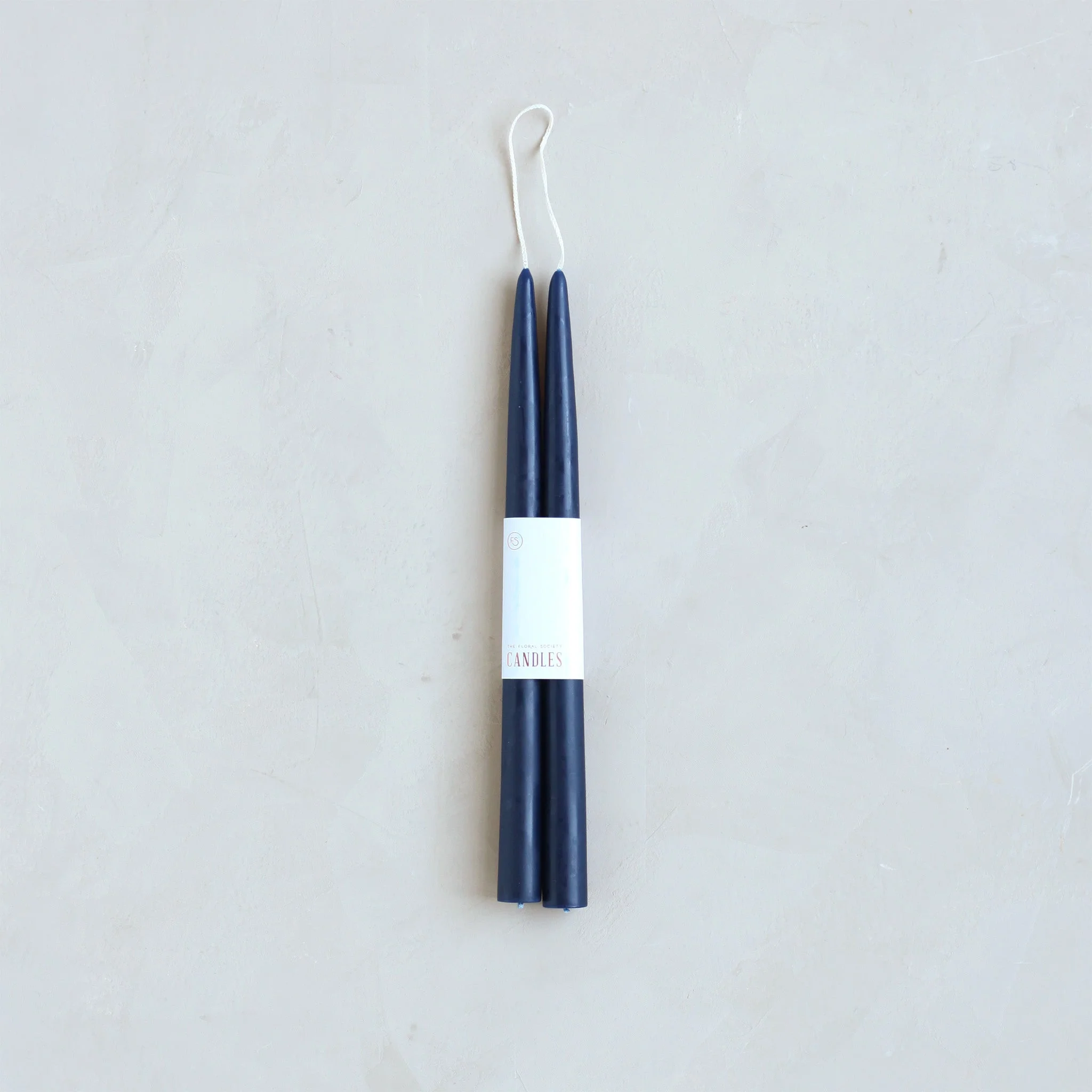 Dependable Classic Taper Candle Set of 2 Midnight Sophisticated