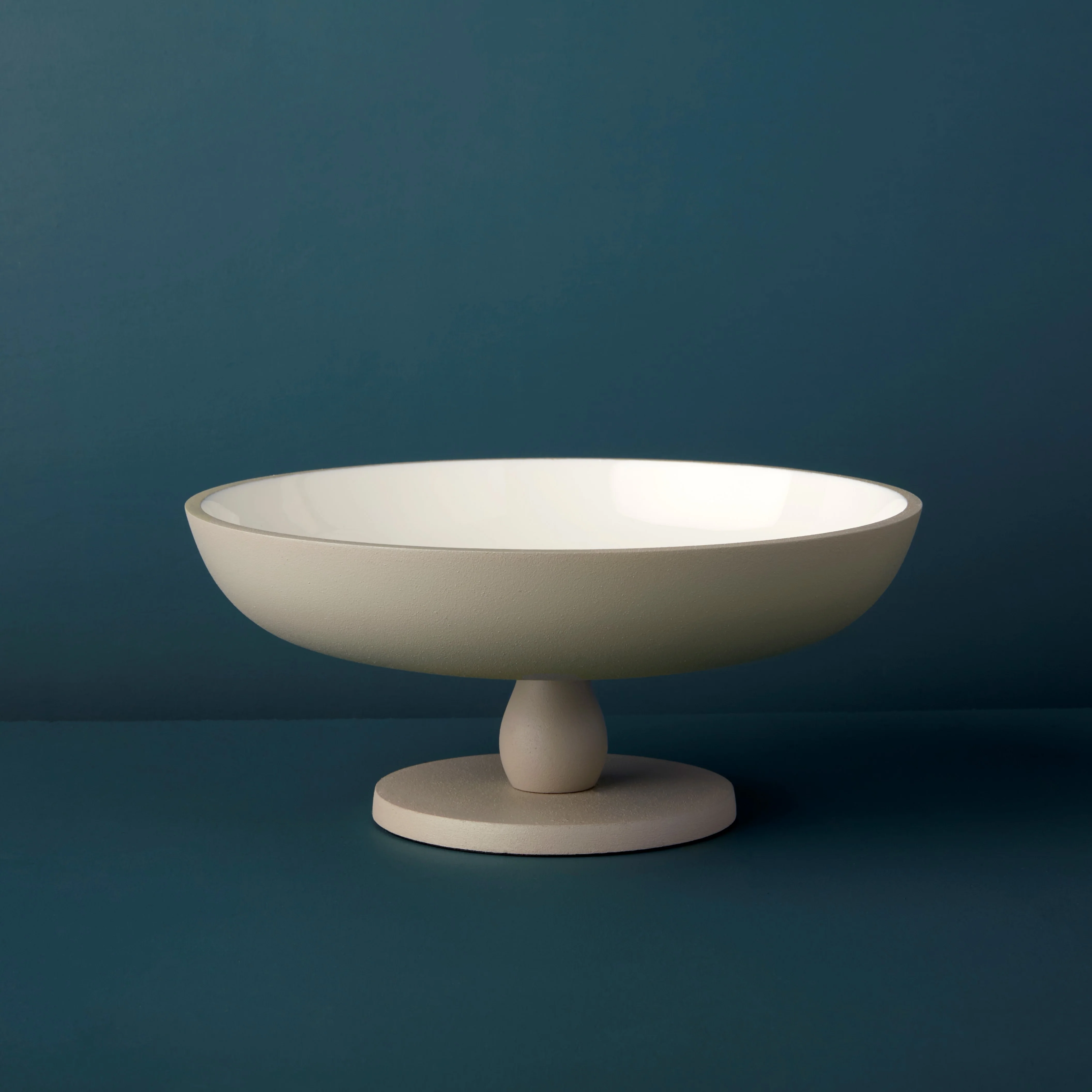 Soft Easton Footed Bowl Dove Green