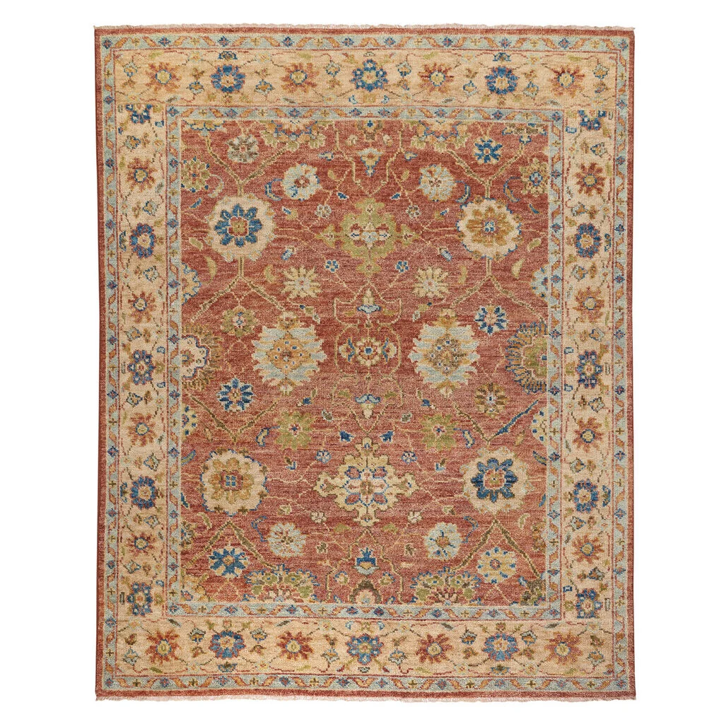 Relaxed Charise Rug – Ziegler Terra Cotta Detailed
