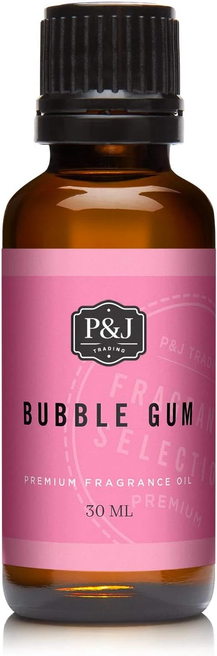 Eco-Friendly P J Fragrance Oil Bubble Gum 30ml Versatile