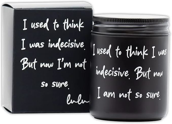 Minimalist Lulu Candles Blue Citrus Funny Gifts Scented Soy Jar Candle Hand Poured Natural