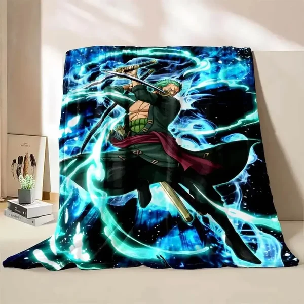 Reliable Anime One Piece Zoro Throw Blanket Easy-to-Use
