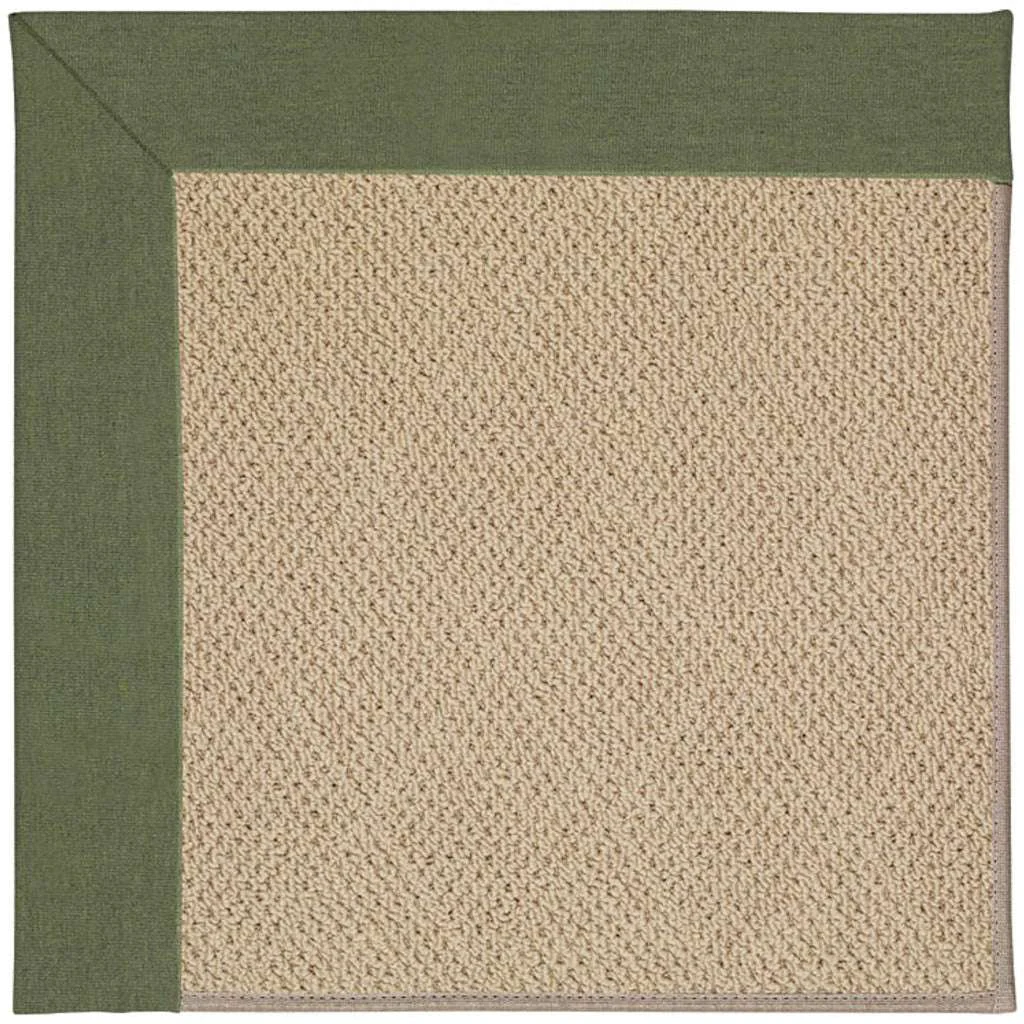 Enhanced Creative Concepts Rug – Cane Wicker Canvas Fern Clean
