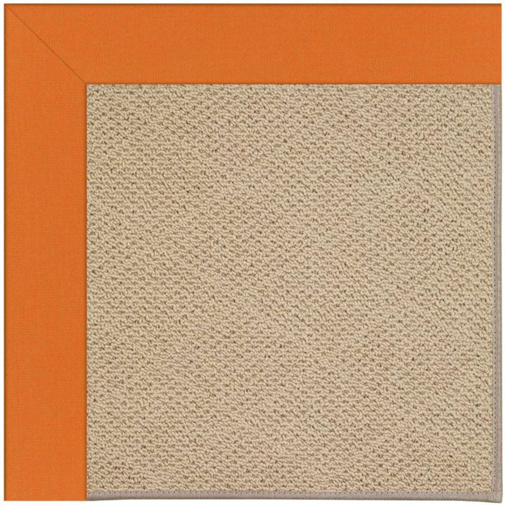 Advanced Creative Concepts Rug – Cane Wicker Canvas Tangerine Luxury