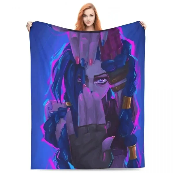World-Class Jinx Arcane Throw Blanket Sophisticated