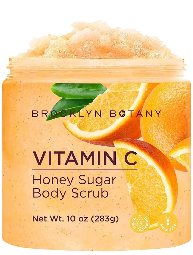 Trusted Brooklyn Botany Vitamin C Honey Sugar Scrub Durable
