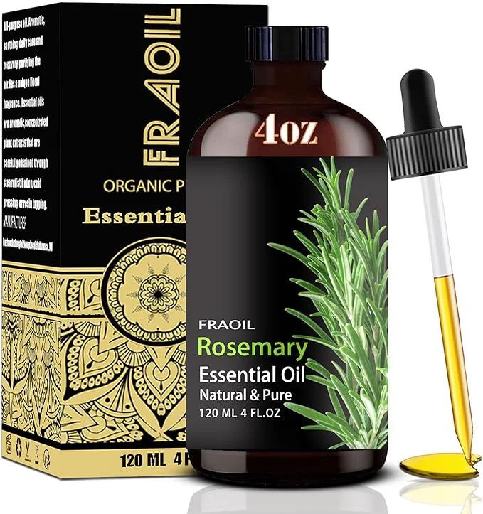 Official Rosemary Essential Oil Rosemary Oil 4 Fl Oz 120ML Classic