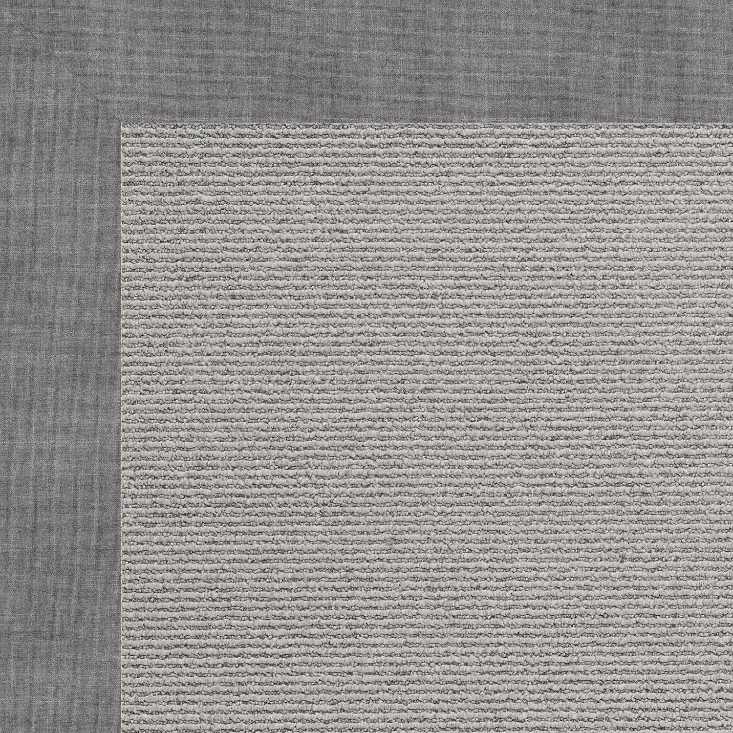 Professional Creative Concepts Rug – Plat Sisal Canvas Slate Classic