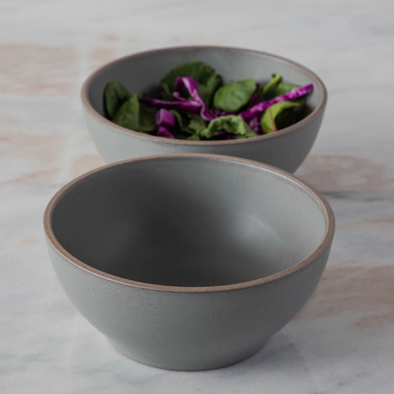 Advanced Large Nori Bowl Blue Set of 2 Practical
