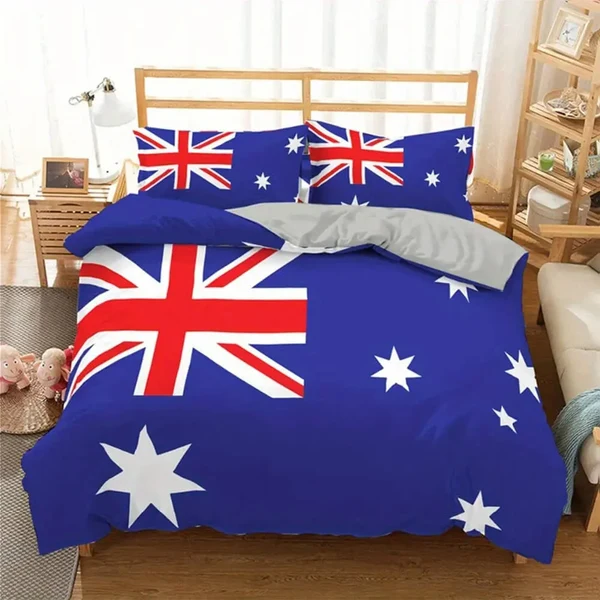 Classic Australia Flag Quilt Cover Proven