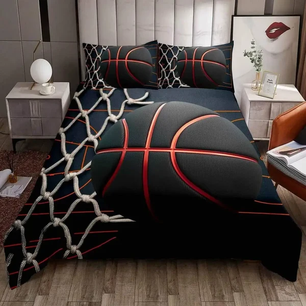 Stylish Basketball Doona Cover Relaxed