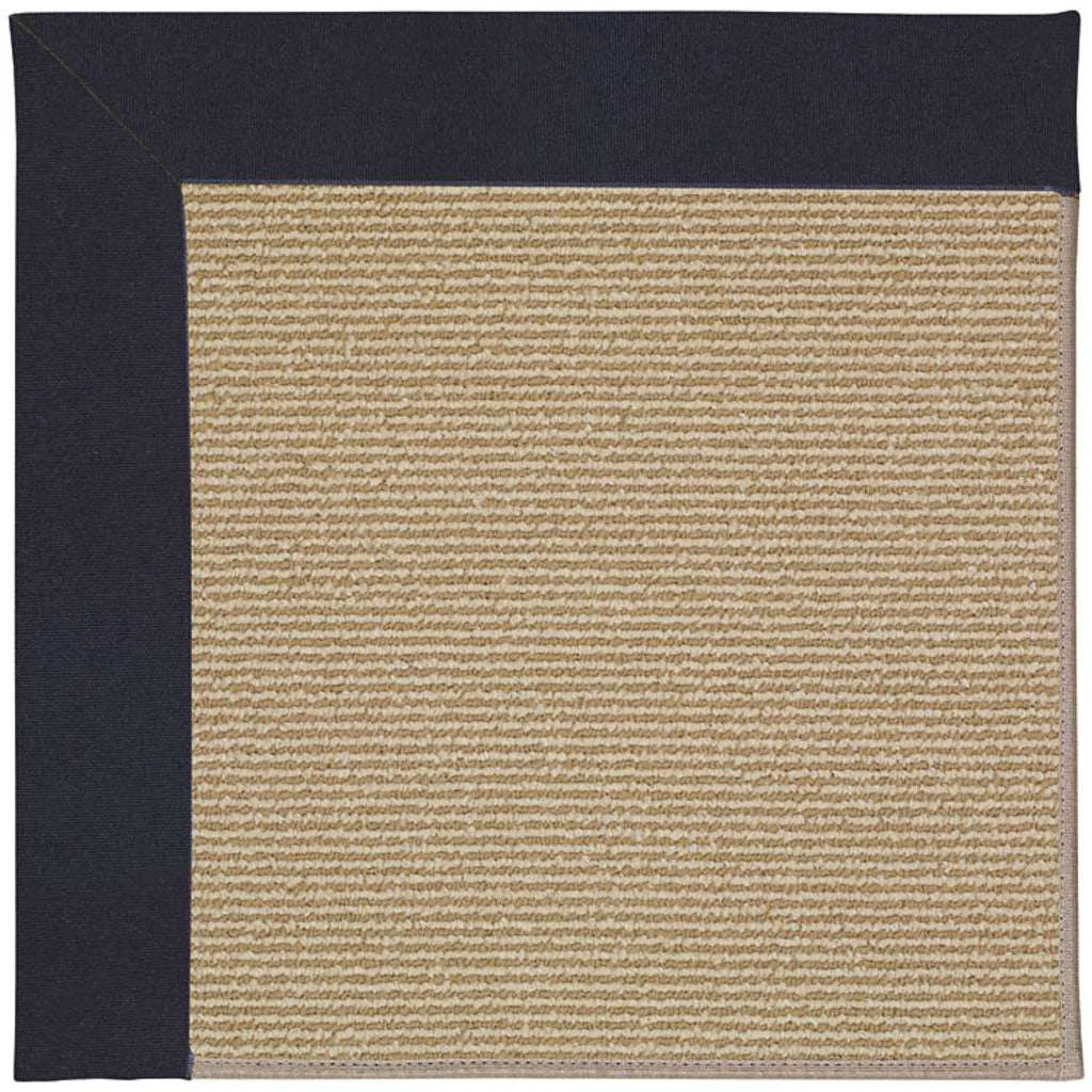 Casual Creative Concepts Rug – Sisal Canvas Navy Luxury