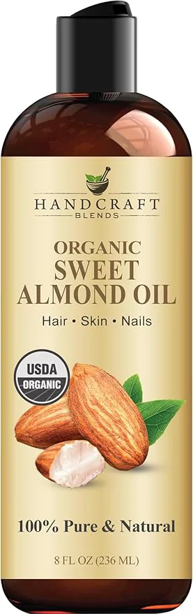 Environmentally Friendly Handcraft Blends Organic Sweet Almond Oil Pure and Natural Bath Body First-Class