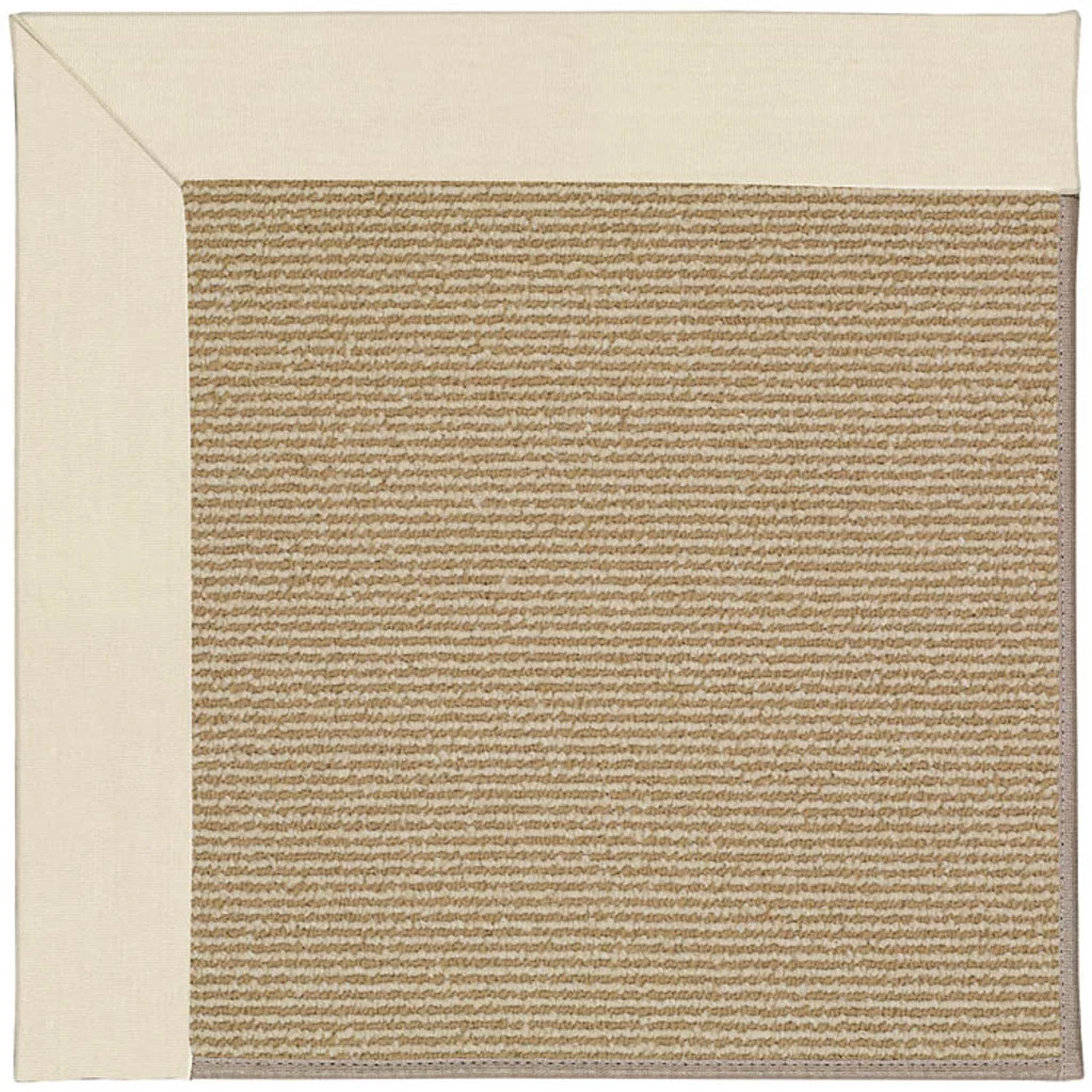 World-Class Creative Concepts Rug – Sisal Canvas Sand Functional