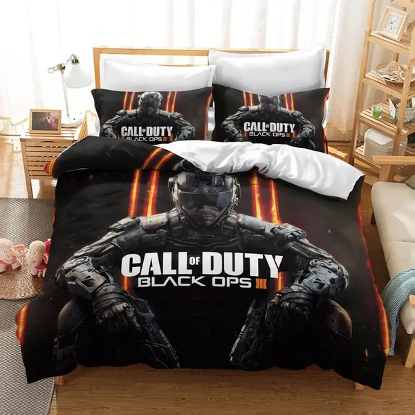Authentic Call Of Duty 3D Quilt Cover Excellent